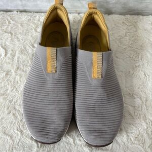 Ryka Gray and Yellow Men's Slip-On Loafers(A240)